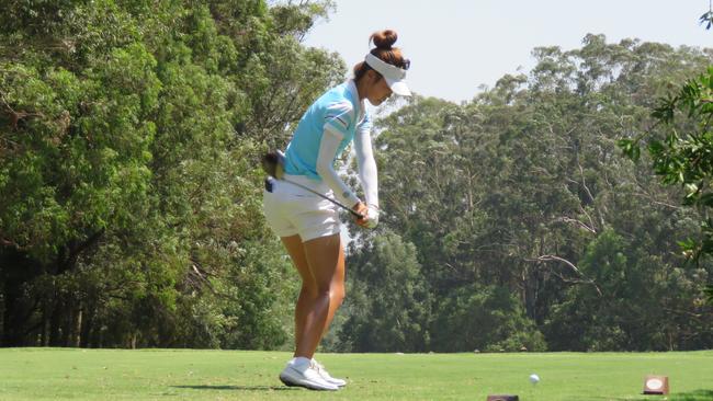 Young Avondale golfer Grace Kim is heading to the US for a major event. Pic: Supplied.