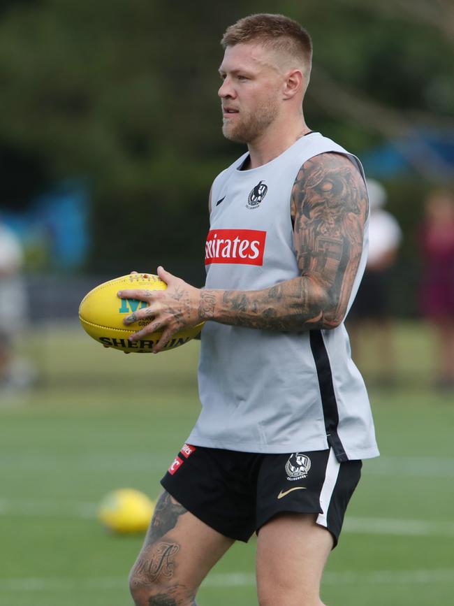 De Goey has endured another interrupted pre-season. Picture: David Crosling