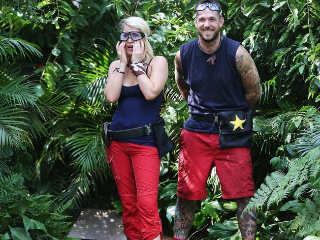 Keira Maguire has already made quite an impression in the jungle. Picture: Channel Ten