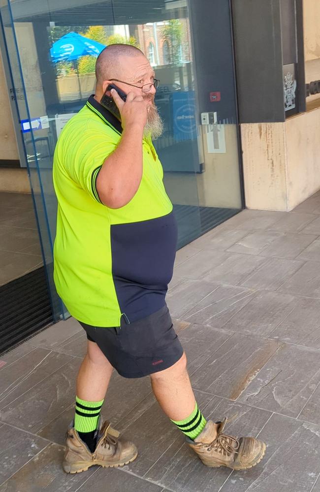 Robert Christopher England, 48, leaving Ipswich Magistrates' Court on December 12, 2023. Picture: Nicola McNamara