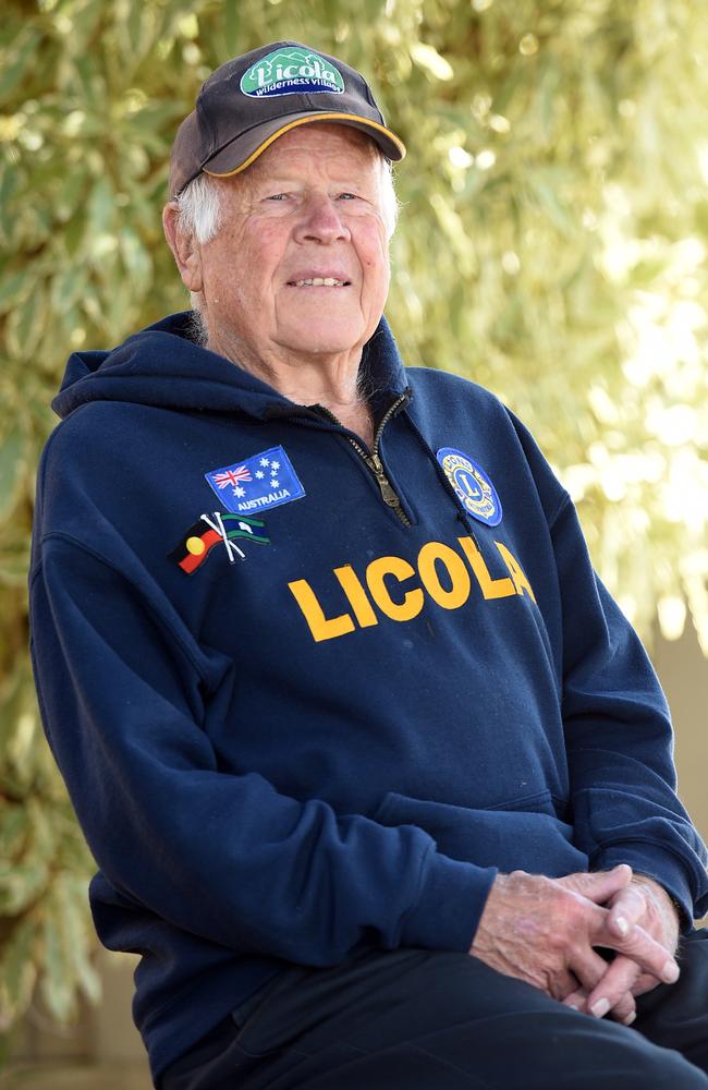 Brian Edward was announced as the Westfield Geelong Local Heroes grant recipient. Picture: David Smith