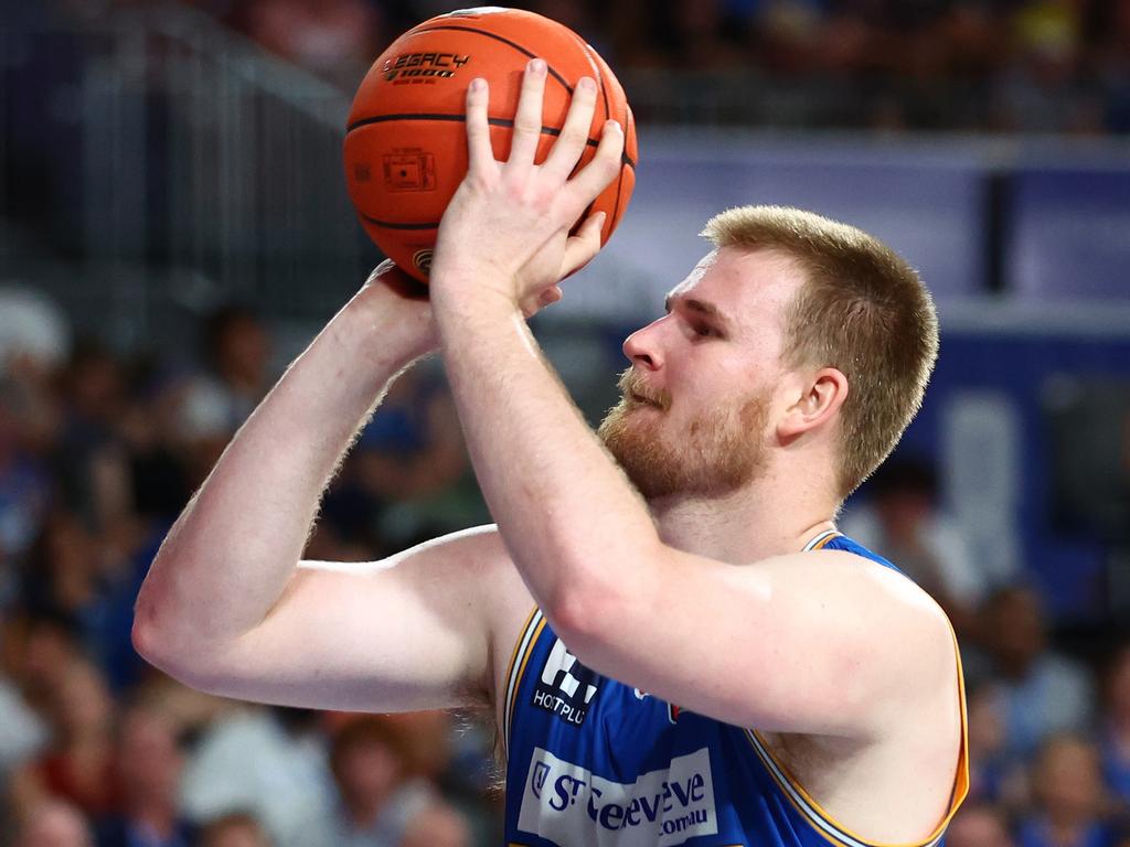 Harry Froling is fighting to save his basketball career following a one-punch attack. Picture: Chris Hyde/Getty Images