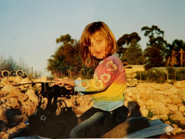The farm: The Colt children were given quads for Christmas presents and the male teenagers rode trail bikes around the farm for fun.