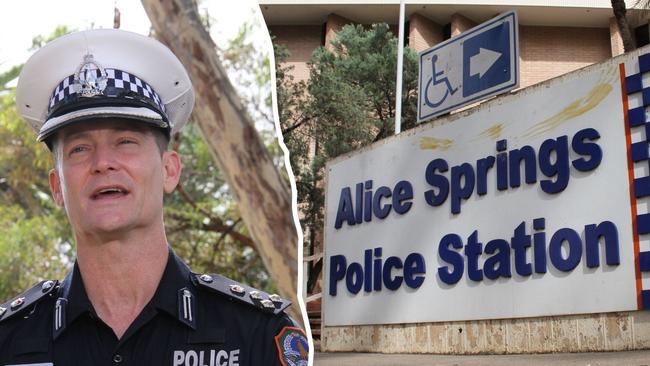 Northern Territory Police Â Southern Commander James Gray-Spence in Alice Springs, November 14, 2024. Picture: Gera Kazakov