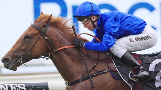 Kerrin McEvoy steers Paulele to victory at Royal Randwick. Picture: Getty Images