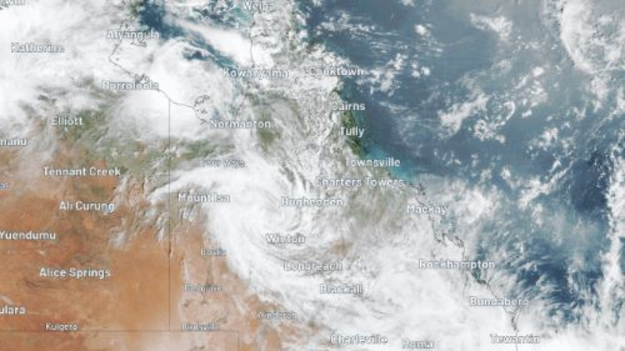 Queensland Weather Storms Combine With Cyclone Kirrily Remnants To