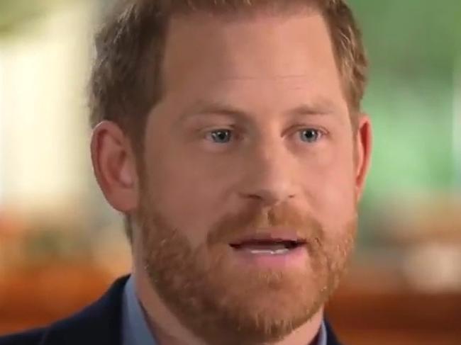 Prince Harry on Good Morning America with host Michael Strahan