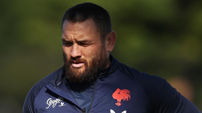 Jared Waerea-Hargreaves has been named on the bench for the Roosters. Picture: Matt King/Getty Images