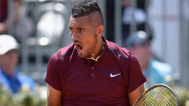 Nick Kyrgios’ passion was on display during The Internazionali BNL d'Italia 2016.