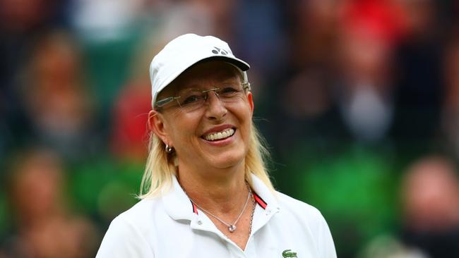 Martina Navratilova isn’t sure Novak Djokovic should play the Australian Open - due to his horrific preparation. Picture: Getty