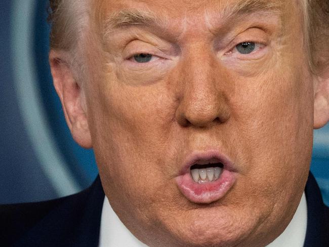 (FILES) In this file photo US President Donald Trump speaks to the press in the Brady Briefing Room of the White House in Washington, DC, on July 2, 2020. - Donald Trump's niece will release her unflattering book on the US president on July 14, her publisher announced on July 6, 2020, after a judge lifted a temporary ban on publication. Simon & Schuster has brought forward the release of the memoir by two weeks, according to an update on its website.In her 240-page book, Mary Trump dubs America's leader "the world's most dangerous man." (Photo by JIM WATSON / AFP)