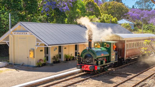 Atherton-Herberton Historic Railway will offer rides on the historic 1905 Peckett steam engine this Australia Day long weekend. Picture: Atherton-Herberton Historical Railway