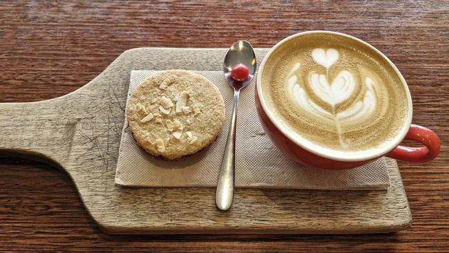 Ginger Brown’s Monte Carlo biscuits are the perfect sweet treat to have with a coffee. Picture: Supplied