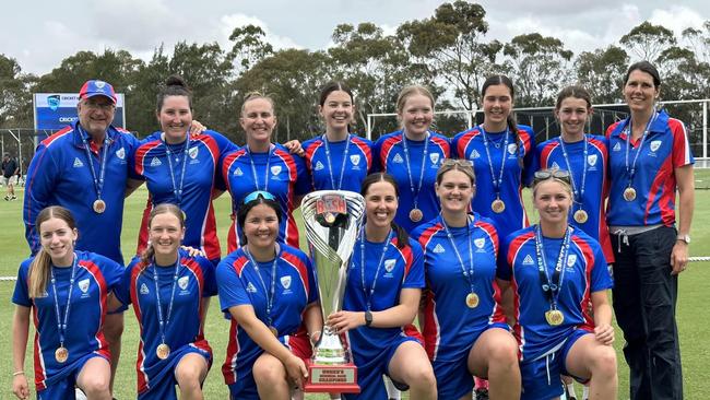 The victory is Newcastle’s third so far this summer, with the Country Colts and women’s Country Bash (above) teams having claimed Country titles. Picture: supplied