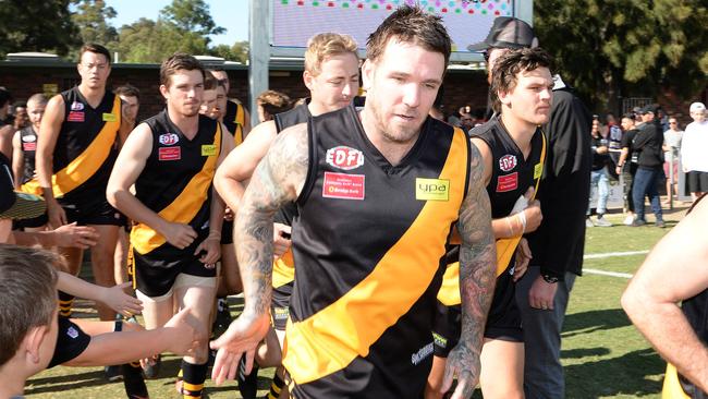 Dane Swan at Willowbrook Reserve. Picture: Lawrence Pinder