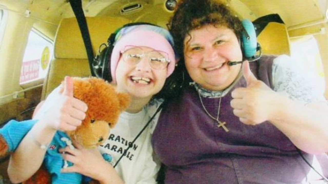 Blanchard and her mother, Clauddine “DeeDee” Blanchard, during her childhood.