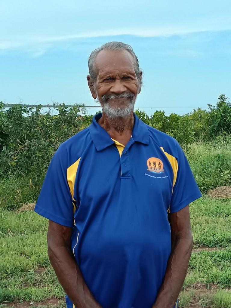 Mornington Island councillor Robert Thompson has been awarded an Order of Australia Medal for his services to the Mornington Island community. Photo: Supplied.