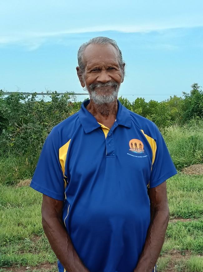 Mornington Island councillor Robert Thompson has been awarded an Order of Australia Medal for his services to the Mornington Island community. Photo: Supplied.