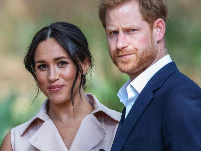 The couple in South Africa. Picture: Michele Spatari / AFP