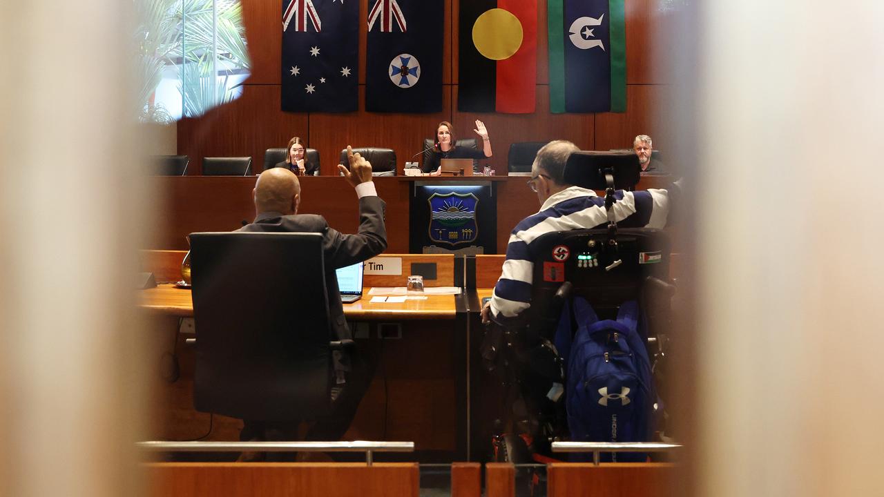 Cairns Regional Council votes behind closed doors to formally endorse Ken Gouldthorp as council's chief executive. Picture: Brendan Radke