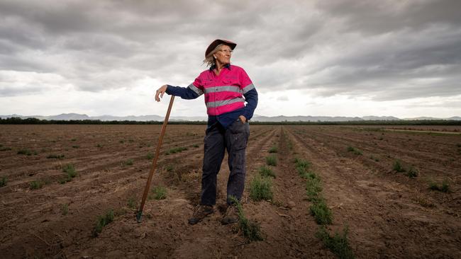 ‘If growers can’t get workers, they’re not going to grow,’ says Lorelle McShane, owner/manager of McShane Produce on her north Queensland farm. Picture: Cameron Laird