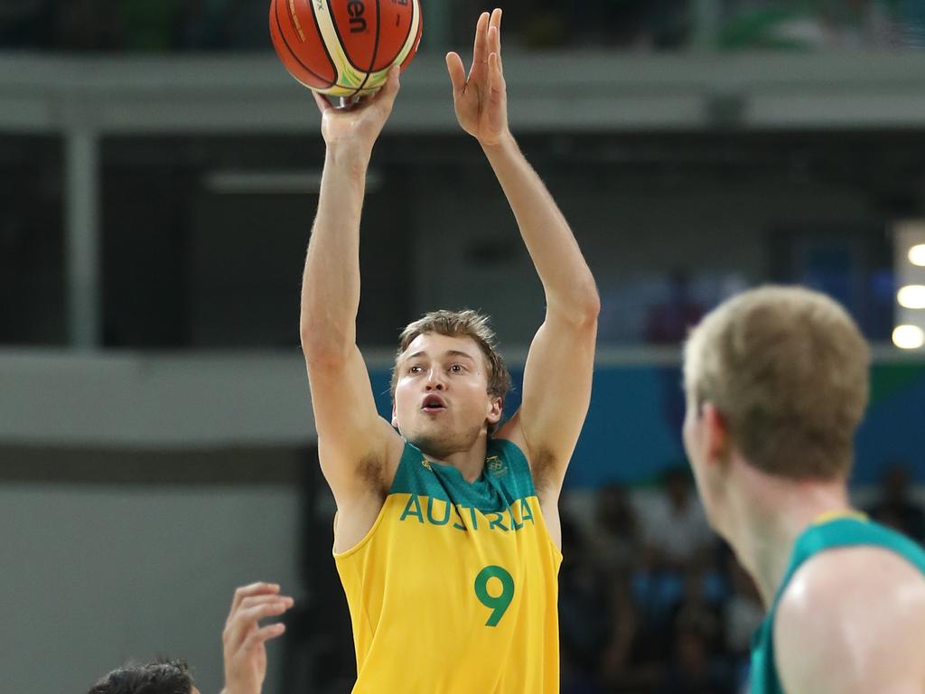 Ryan Broekhoff is an ‘important piece’ for the Boomers. Picture: Christian Petersen/Getty Images