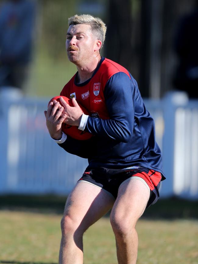 BFNL - Portarlington v Geelong Amateurs.  Portarlington's Teia Miles. Picture Mike Dugdale