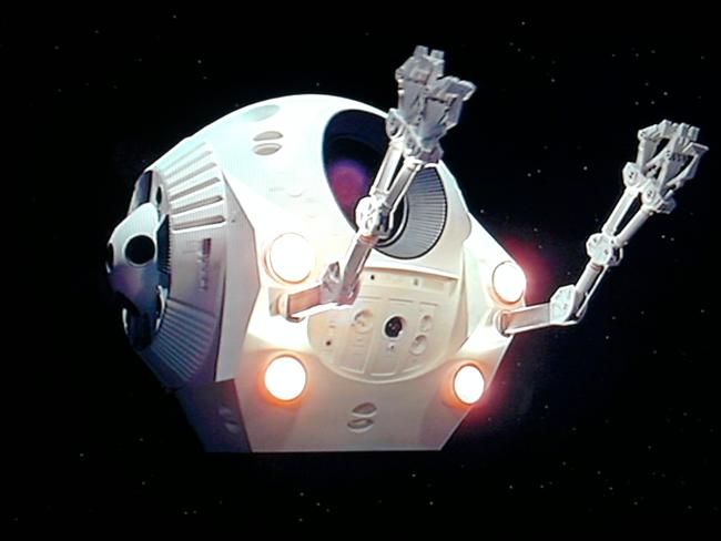 The EVA pod from 2001 A Space Odyssey. The development of small, manouvrable vehicles to repair space craft is an exciting development. But it may come at a cost.