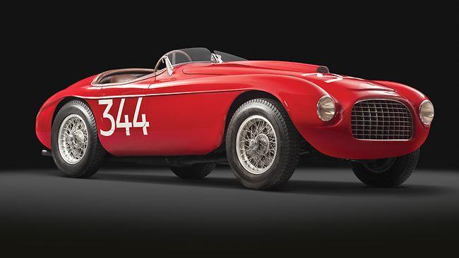 The 1949 Ferrari 166 MM Barchetta is perfect for Christmas. Picture: Hugh Hamilton