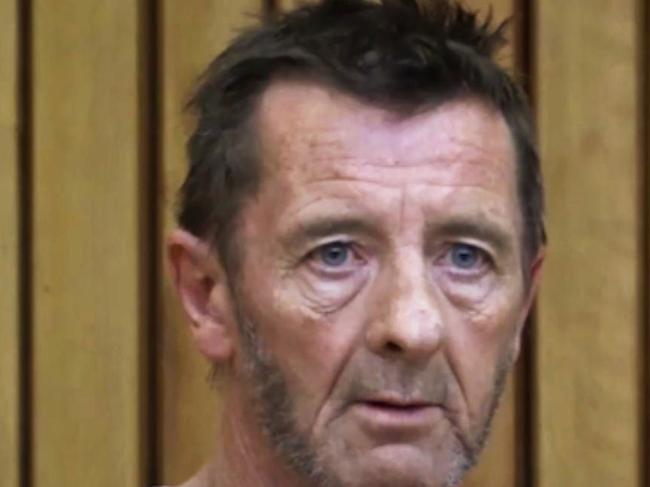 Screen grab of AC/DC drummer Phil Rudd in Tauranga District Court