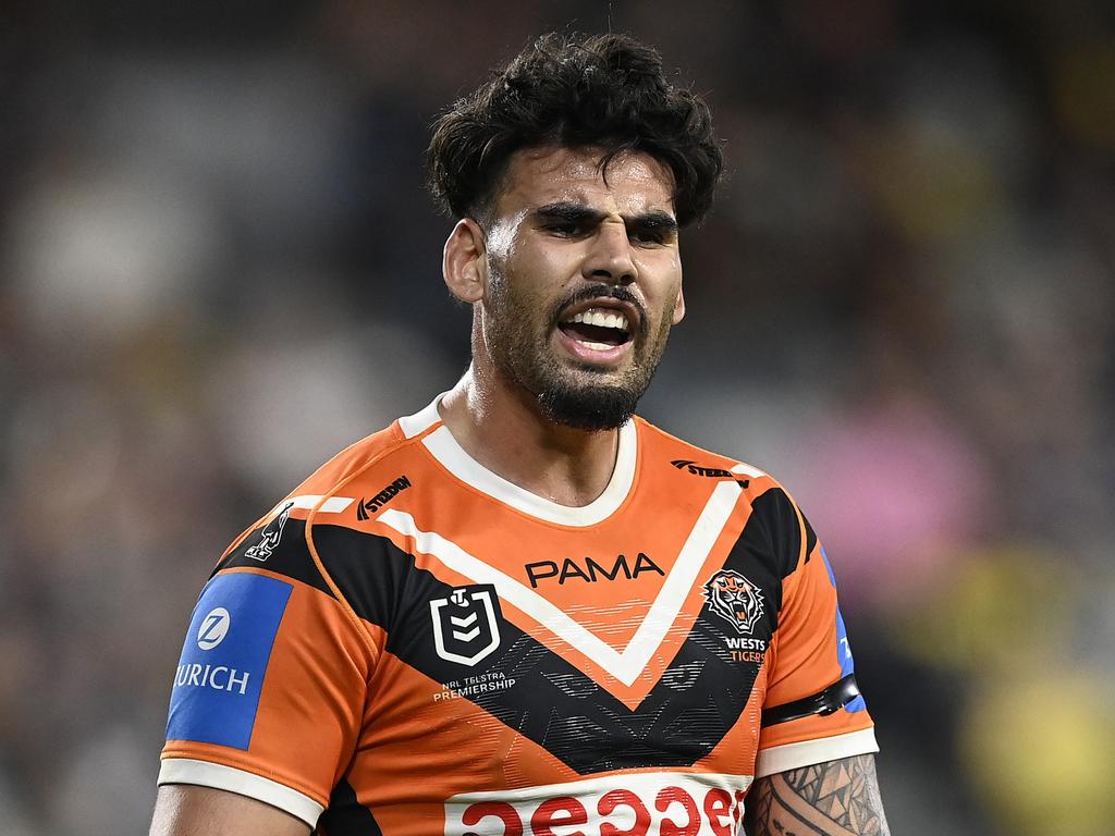 Terrell May has been in hot form for the Tigers. Picture: Ian Hitchcock/Getty Images