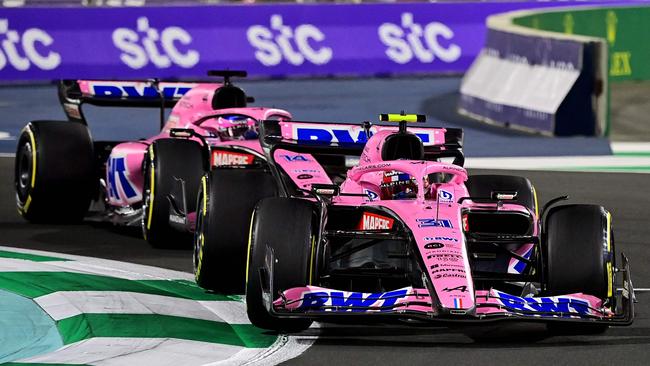 Alpine’s Esteban Ocon is enjoying the new regulations for this season. Picture: Andrej Isakovic/AFP