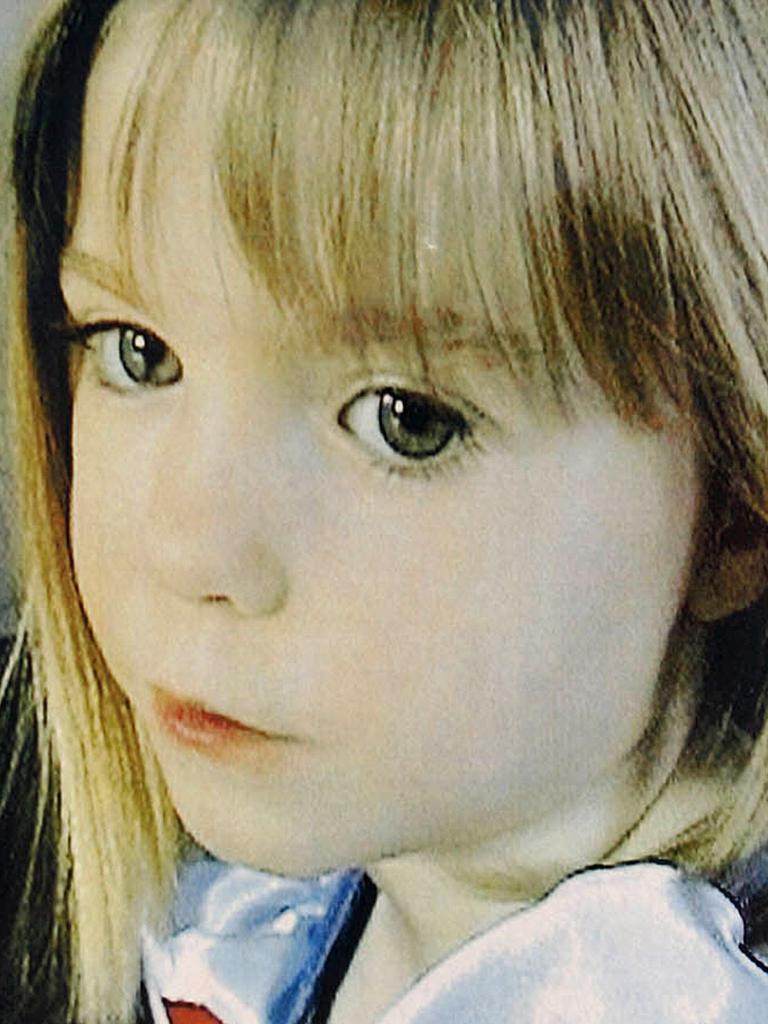 Photo of Madeleine McCann pasted on a street in the southern Portuguese beach resort of Lagos on May 13, 2007. 