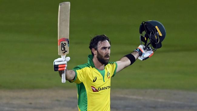 It was a special performance from Glenn Maxwell. Picture: AFP Photo