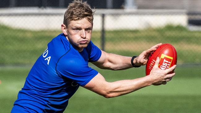 The Kangas are looking to reinvent club veteran Jack Ziebell across the backline. Picture: Jake Nowakowski