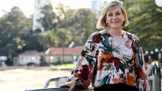 Independent candidate for Warringah Zali Steggall. Picture: Bianca De Marchi.