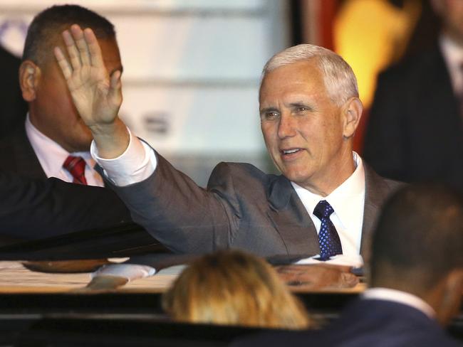 Mike Pence will meet with Malcolm Turnbull today.