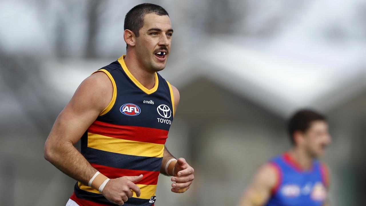 Walker’s future at the Crows is under a cloud. (Photo by Dylan Burns/AFL Photos via Getty Images)