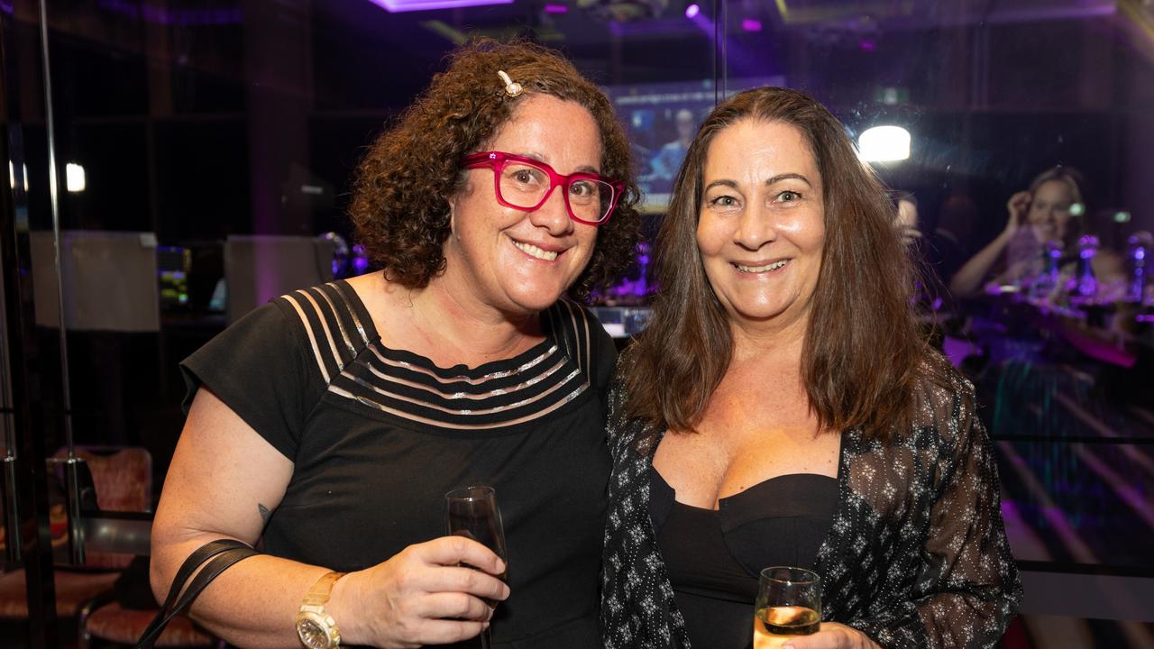 Kylie Orchard and Maree Turner at the 54th Sports Star of the Year Awards at RACV Royal Pines. THE PULSE . Picture: Celeste Humphrey