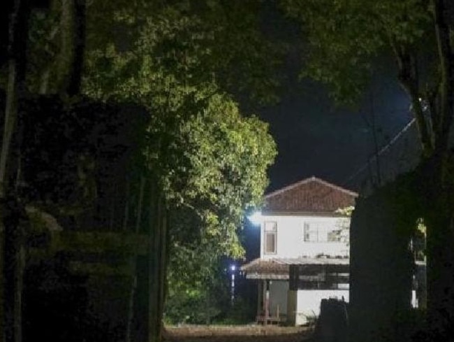 Police station on Nusakambangan Island by the firing range where the Bali Nine kingpins are to be executed.