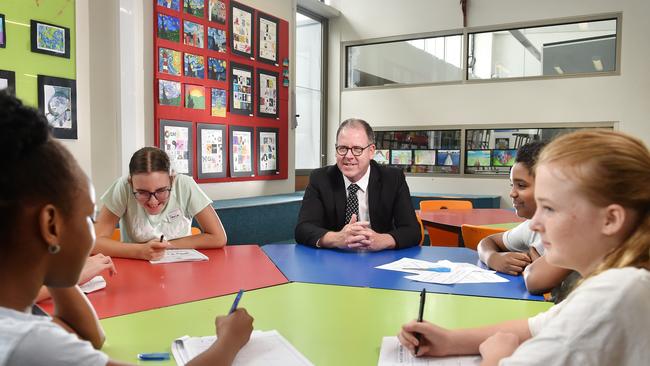 Kolbe Catholic College in Greenvale Lakes is using its share of the $250m to run a summer school for incoming Year 7s. Picture: Nicki Connolly