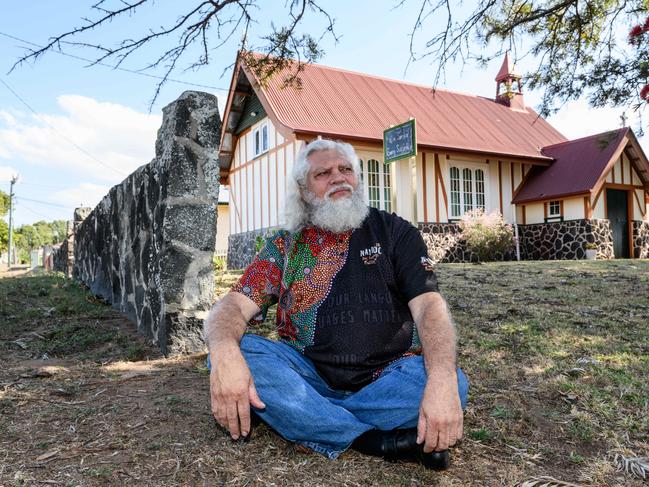 News The Australian, 20.9.2018 Burnett Heads QLD. Reverand Shayne Blackman is not happy with the Uniting Church after the boarding school he helped create is being closed down. Photo Paul Beutel.