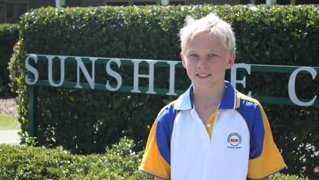 Gordon grew up in the rugby system at Sunshine Coast Grammar School. Photo Contributed