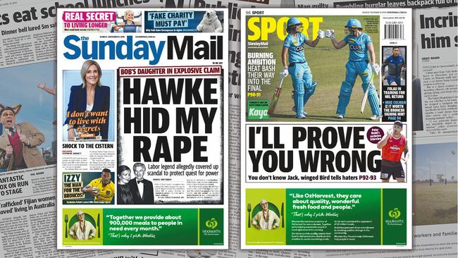 Explosive claim: ‘Hawke hid my rape’