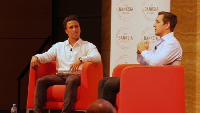 Pearce was a guest speaker for the Banksia Project.