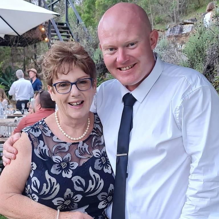 Adam pictured here with his mother. Picture: Supplied