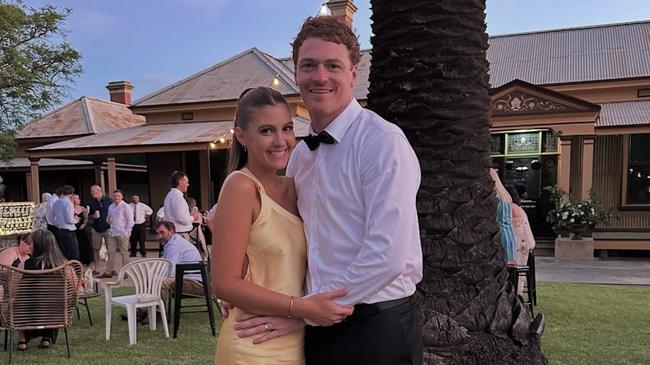 Madi and Gary Rohan are expecting their second child. Picture: Instagram