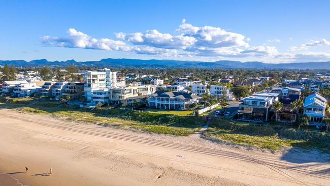 Mermaid Beach has been dubbed billionaires row.