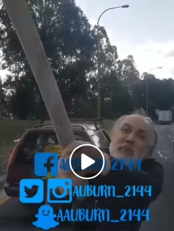 Timber was used in the attack. Picture: Auburn 2144