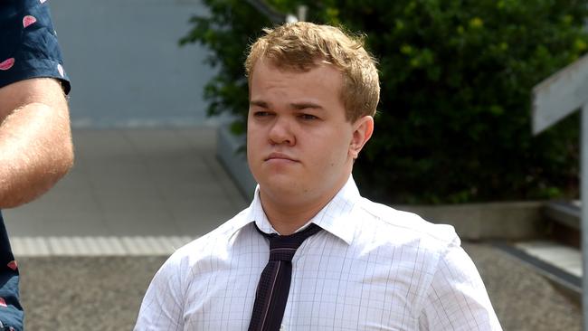 Daniel Knuth, son of Hill MP Shane Knuth, at Townsville Court on a previous occasion. Picture: Evan Morgan